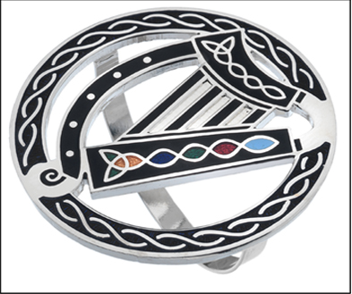 Celtic Enamel Tara Scarf Ring