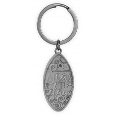 COASTAL KEY CHAIN SEAS THE DAY