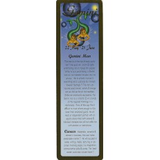 ZODIAC BOOKMARK GEMINI MALE